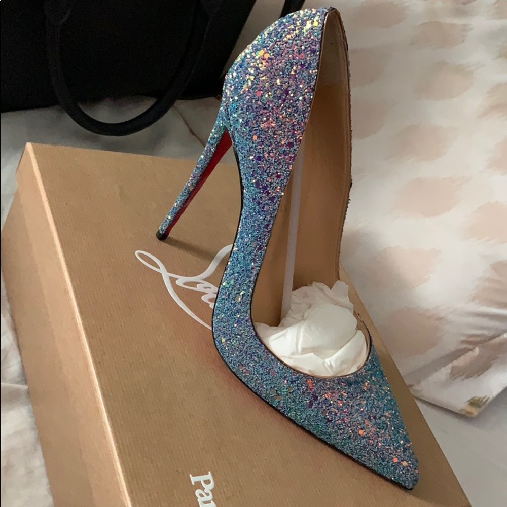 Christian Louboutin SO Kate 120 Glitter Dragonfly - Picture 3 of 4
